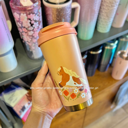 Starbucks Taiwan Year Of The Horse Stainless Steel Tumbler 16oz (ships late March)