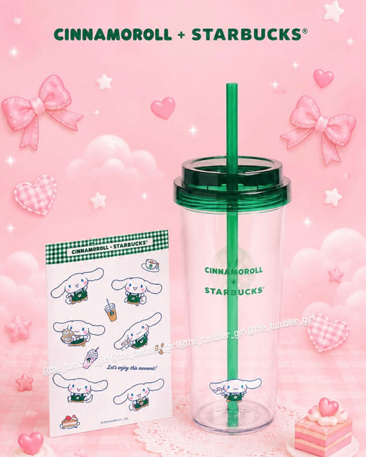 Starbucks Phillippines x Cinnamoroll Limited Edition 30oz Acrylic Cold Cup (Ships End of June)