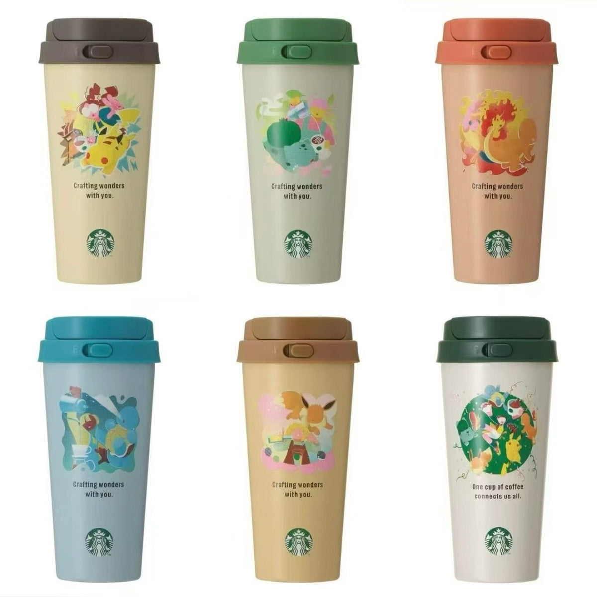 2026 Japan Exclusive Pokémon Collection 16oz Stainless Steel Tumbler (Ships End October)