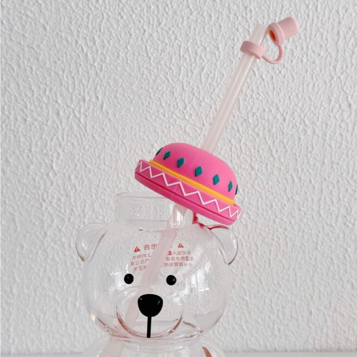 HARD TO FIND Starbucks China Alpaca Bearista Glass Cup 16oz (READY TO SHIP)