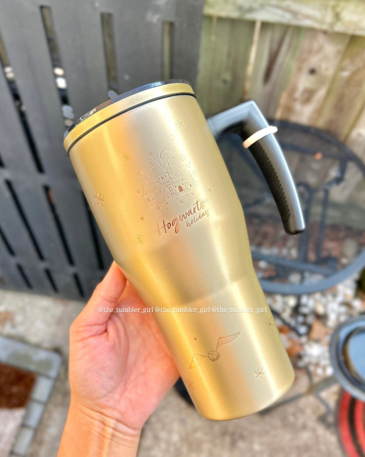 Starbucks China × Harry Potter Stainless Steel Tumbler 30oz (READY TO SHIP)