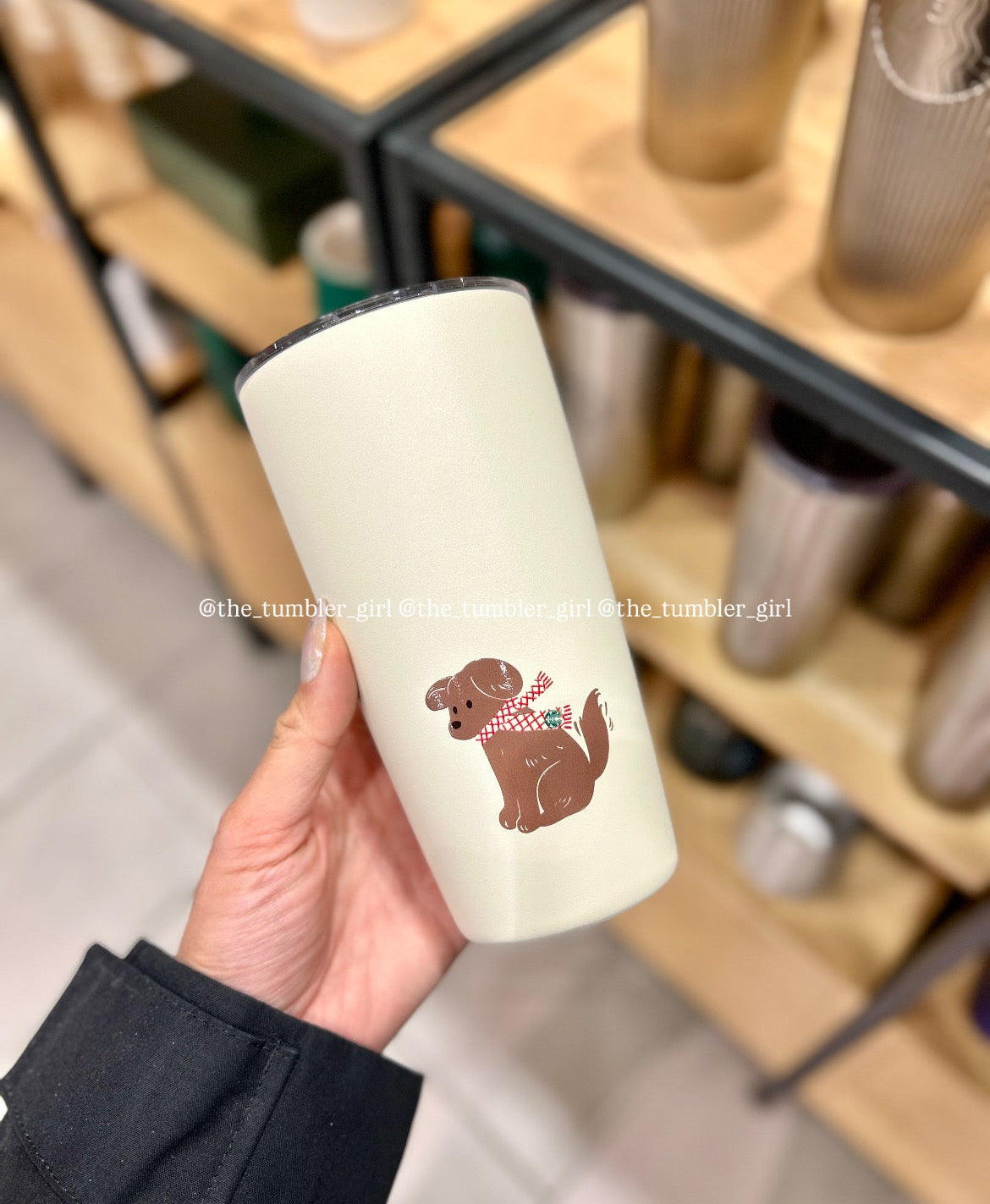 Starbucks Christmas Puppy Stainless Steel Tumbler 16oz
(READY TO SHIP)