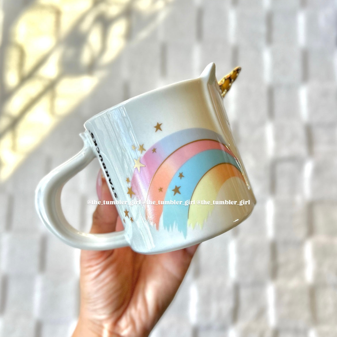 SUPER RARE FIND! Starbucks Taiwan Exclusive White Unicorn Mug