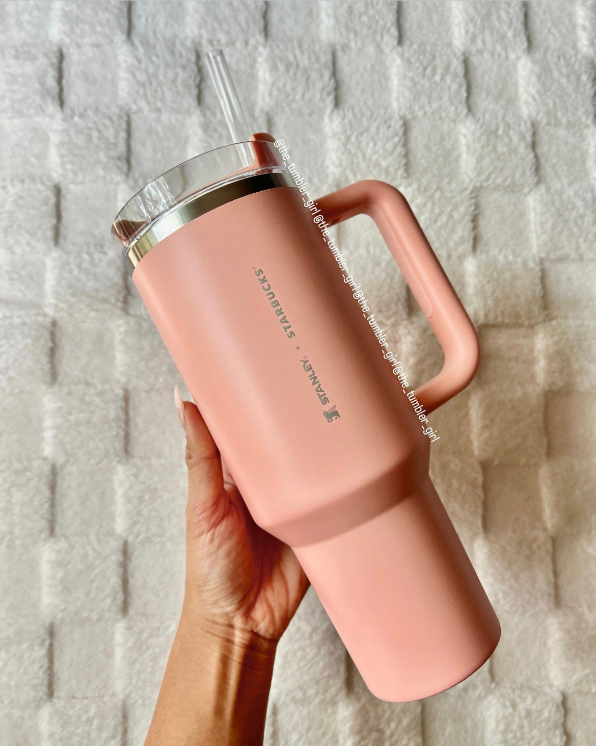 Stanley + Starbucks 40oz Peach Pink Quencher Tumbler (Target Exclusive)