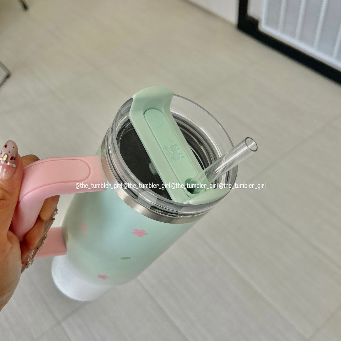Starbucks x Stanley Pink Green Sakura Tumbler Dreamy Spring Taiwan Sakura 2026 (READY TO SHIP)