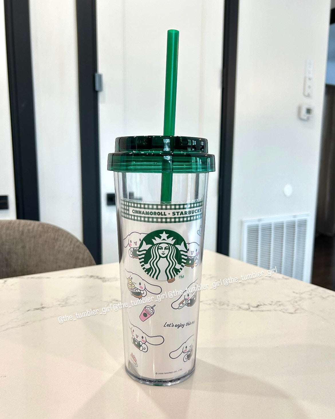 2026 Philippines Exclusive Cinnamoroll 30oz Trenta DIY Acrylic Cold Cup (READY TO SHIP)