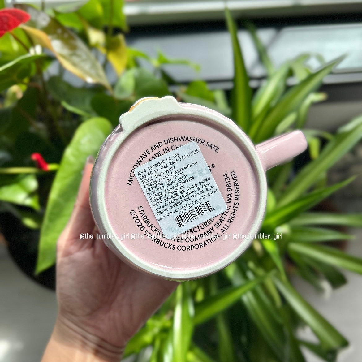 Starbucks Taiwan Sakura Corgi Mug 14oz (READY TO SHIP)