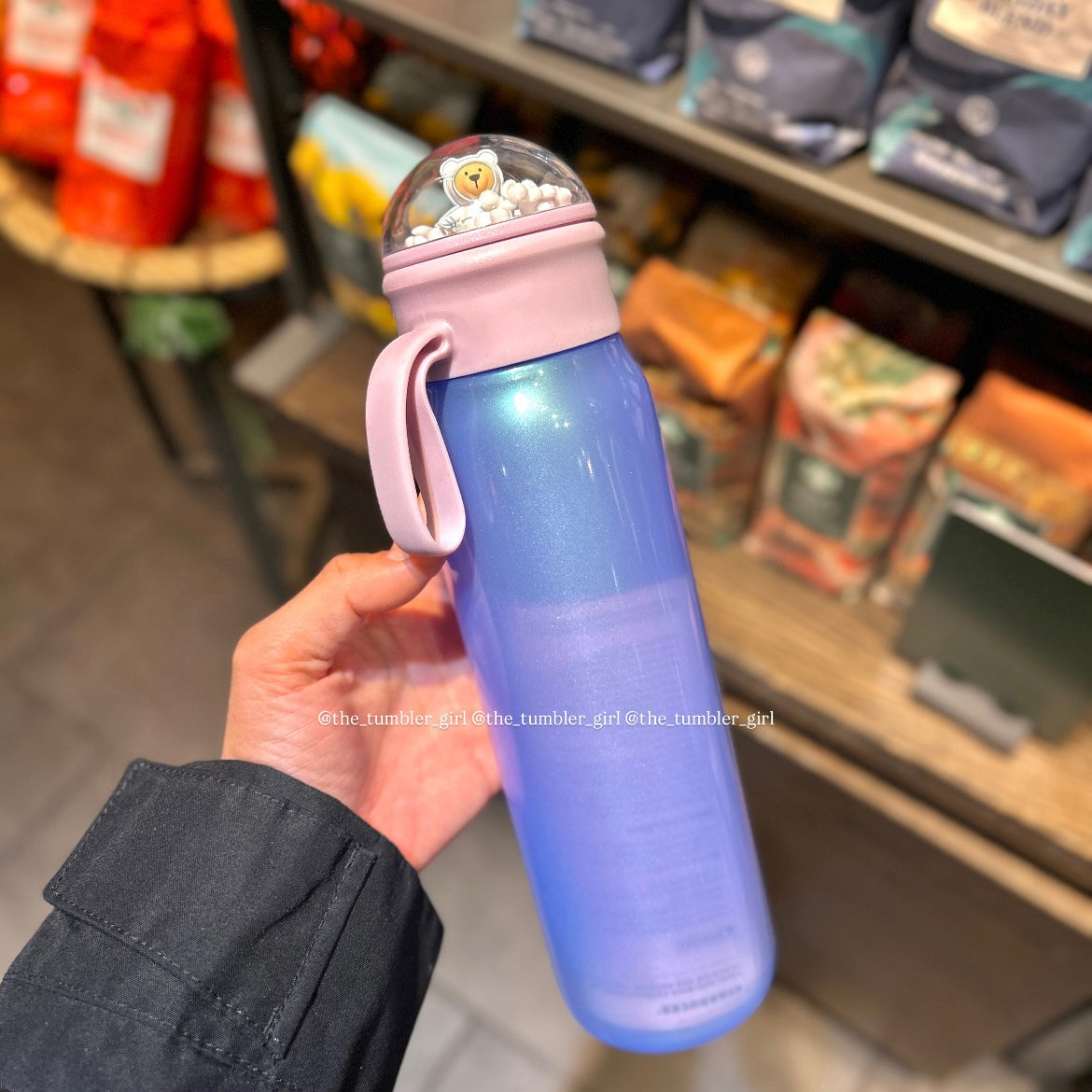 Starbucks Holiday Bear Snow Globe Sip Bottle (READY TO SHIP)