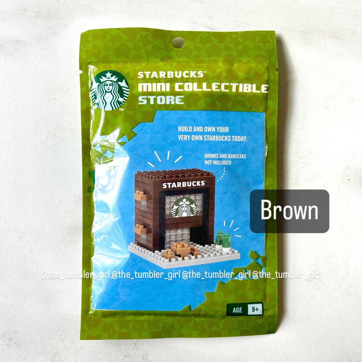 Starbucks Hong Kong exclusive mini brick store collectible building toy