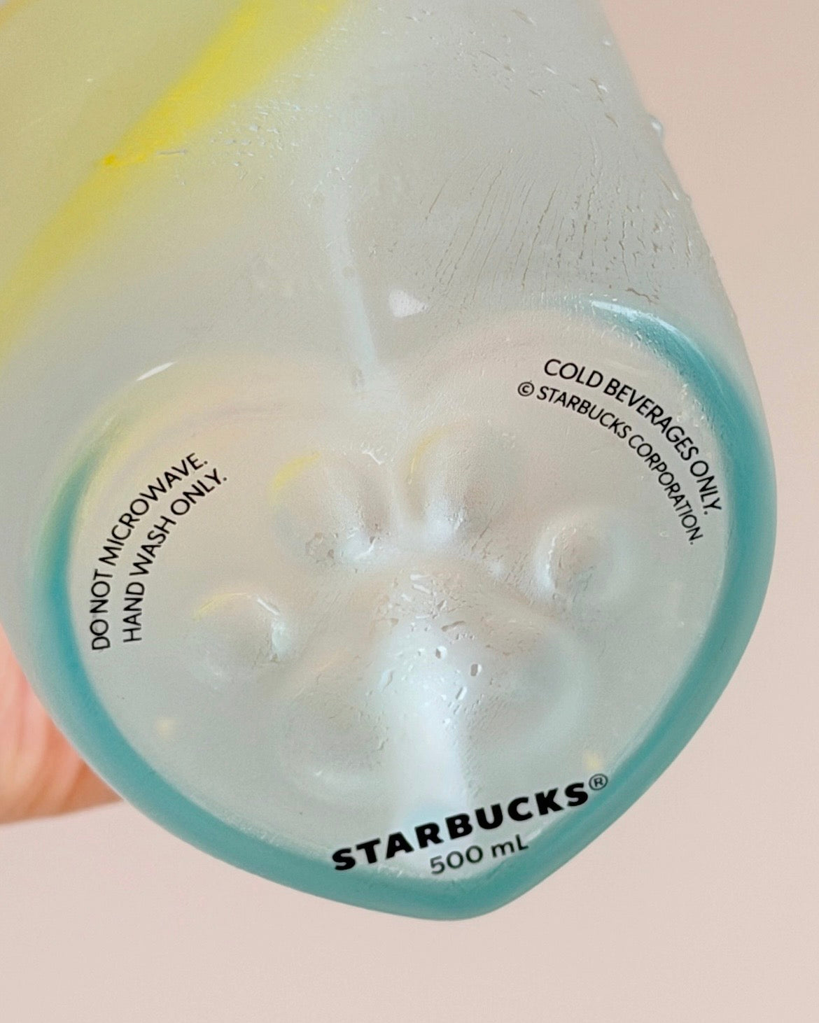 Starbucks China 2026 Paws Series 17oz Glass Cold Cup