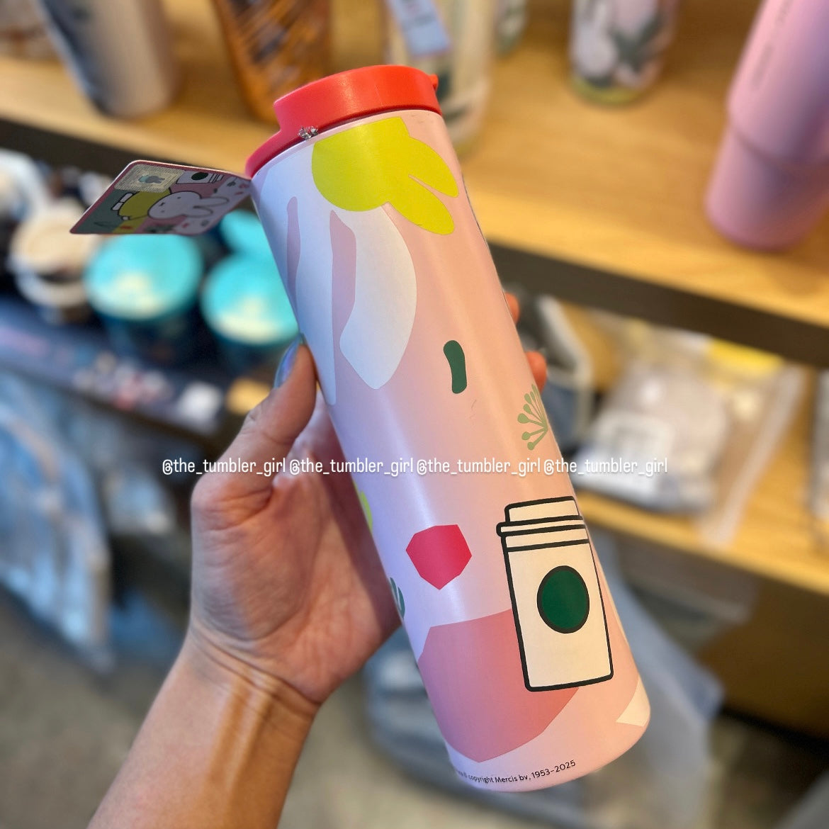 Starbucks Taiwan x Miffy Stainless Steel Tumbler 16oz (ships late March)