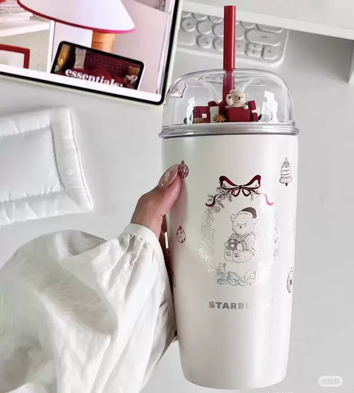 Starbucks China 2025 Holiday 19oz Stainless Steel Cold Cup (PRE-ORDER)