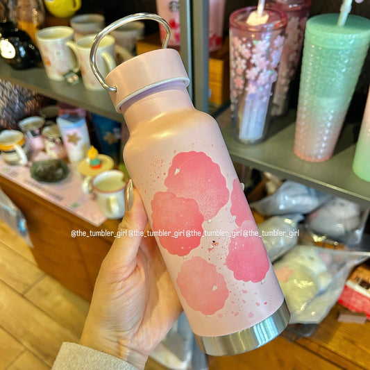 Starbucks Taiwan Sakura Stainless Steel Bottle 16oz (ships late March)