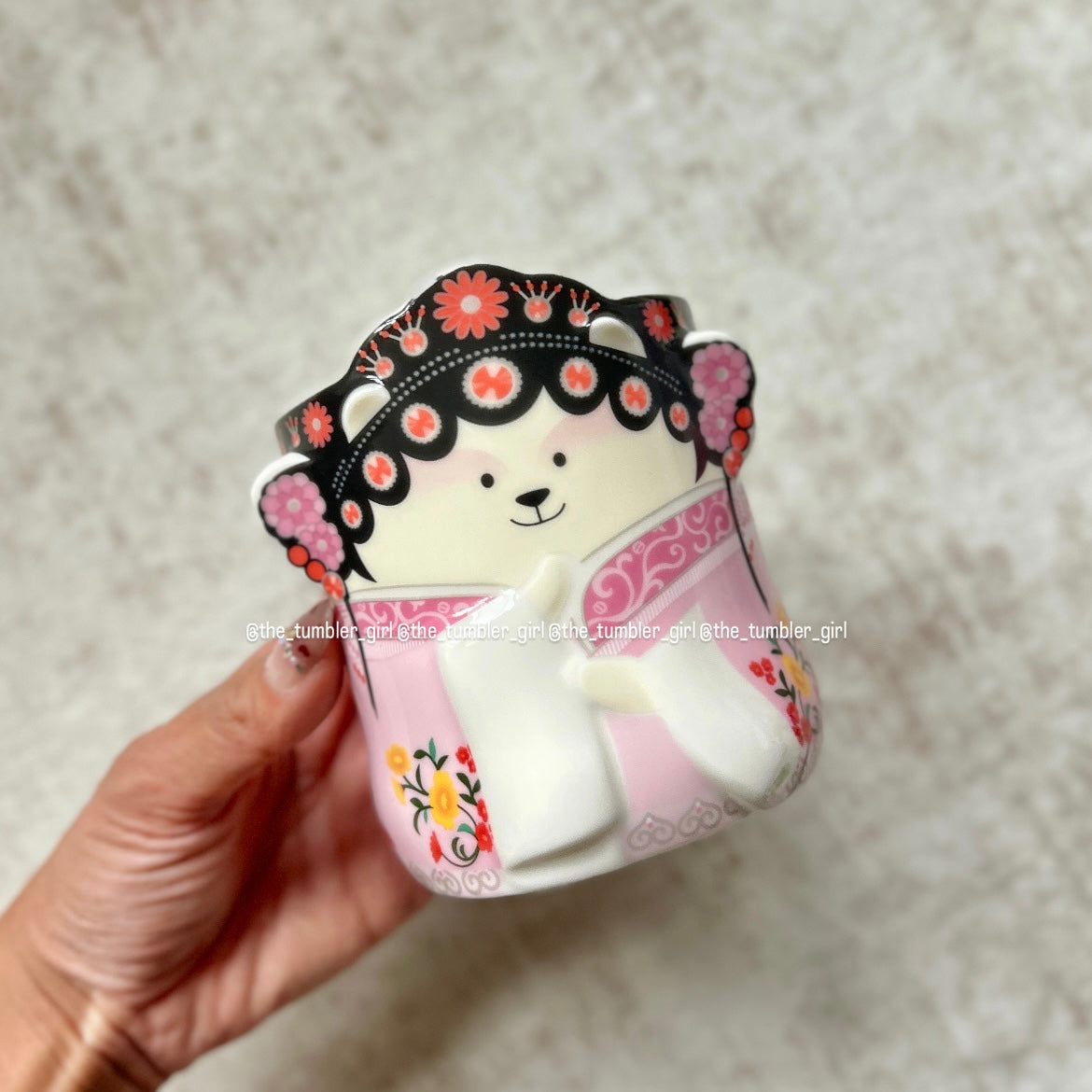 Starbucks Taiwan Bearista Chinese Opera Girl Mug 12oz (READY TO SHIP)