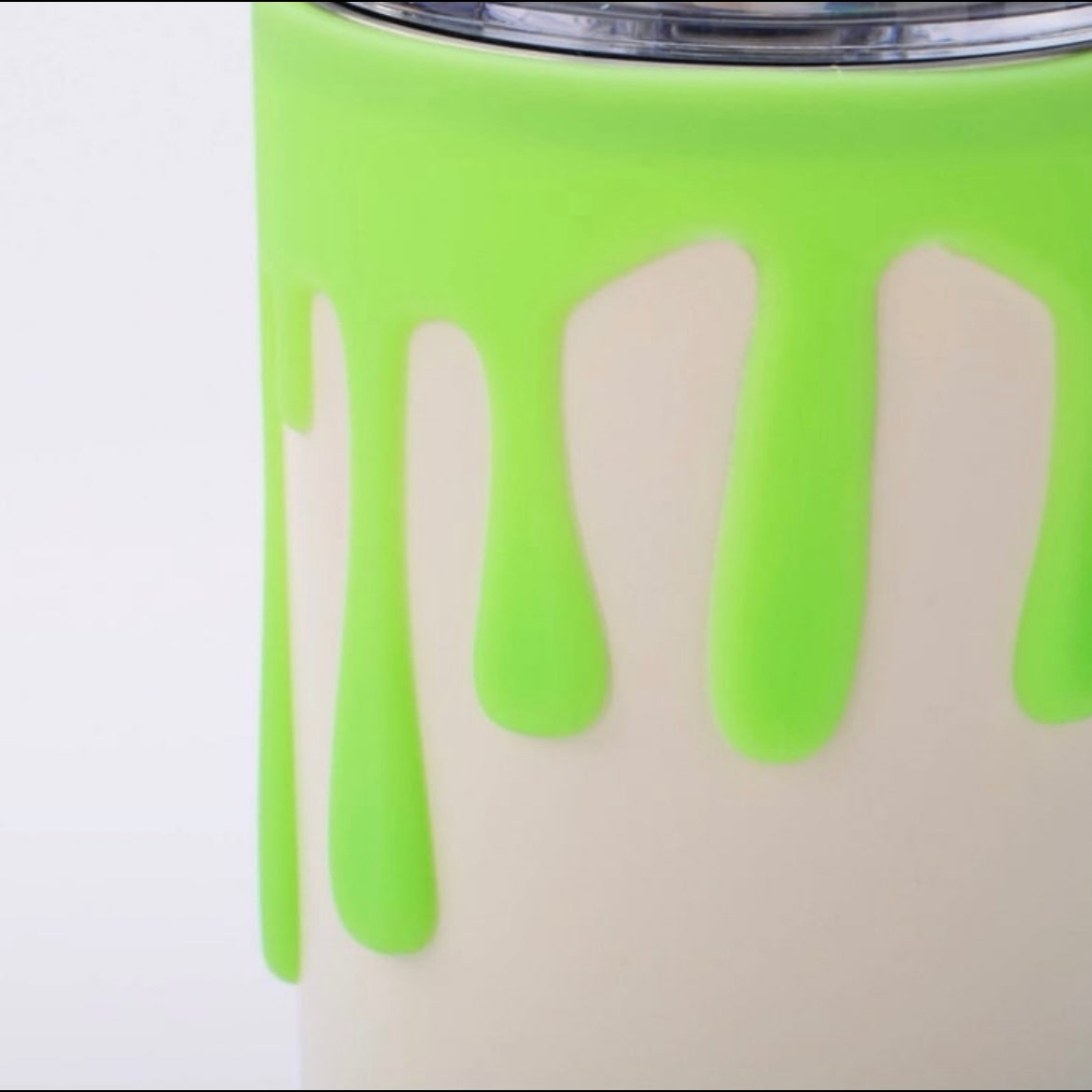 Target Bullseye Halloween Glow In The Dark Slime Cup Sleeve (READY TO SHIP)