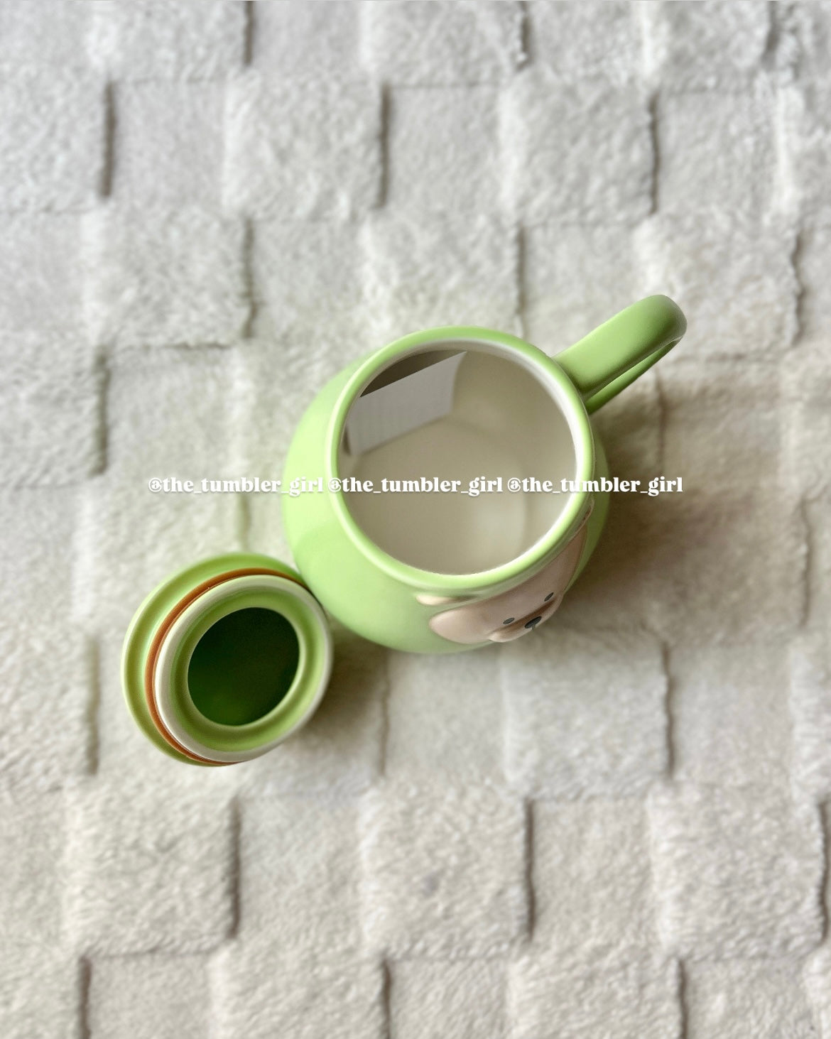 Starbucks China Pear Shape Bearista Ceramic Mug 15oz (READY TO SHIP)