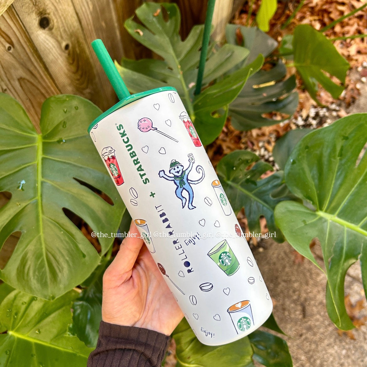 Starbucks Roller Rabbit Stainless Steel Tumbler 24oz (READY TO SHIP)