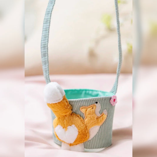 Starbucks Taiwan Corgi Reusable Cup Sleeve Holder | Drink Carrier (ships late March)