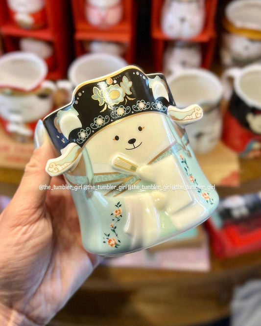 Starbucks Taiwan Bearista Chinese Opera Character Mug 12oz (Ships Late March)