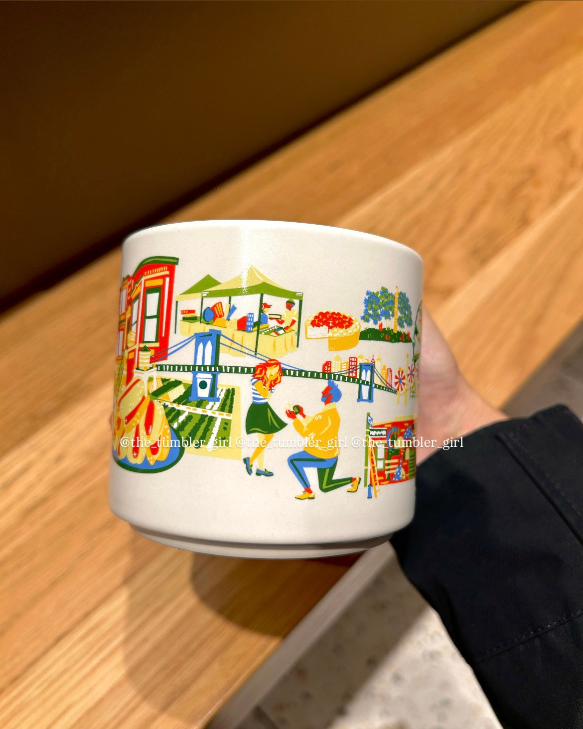 Starbucks New York City Brooklyn “Been There Series” Collection Ceramic Mug 14oz (READY TO SHIP)