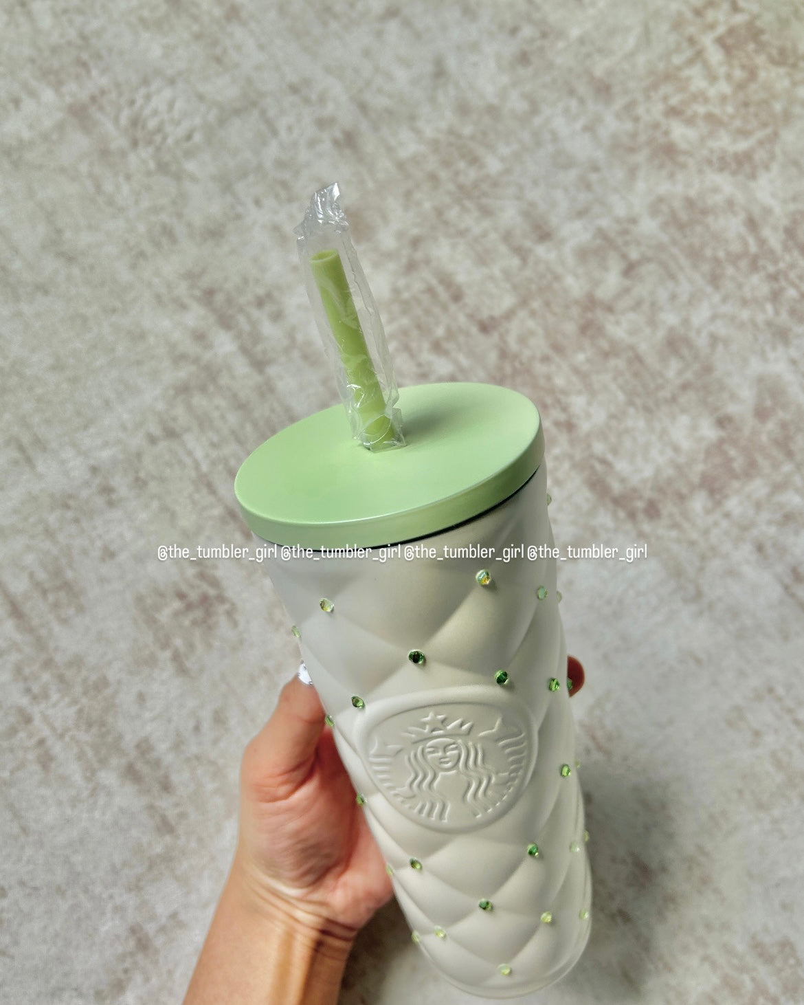 Starbucks China Spring Auspicious 20oz Double Lid Diamond Tumbler Gift Box (READY TO SHIP)