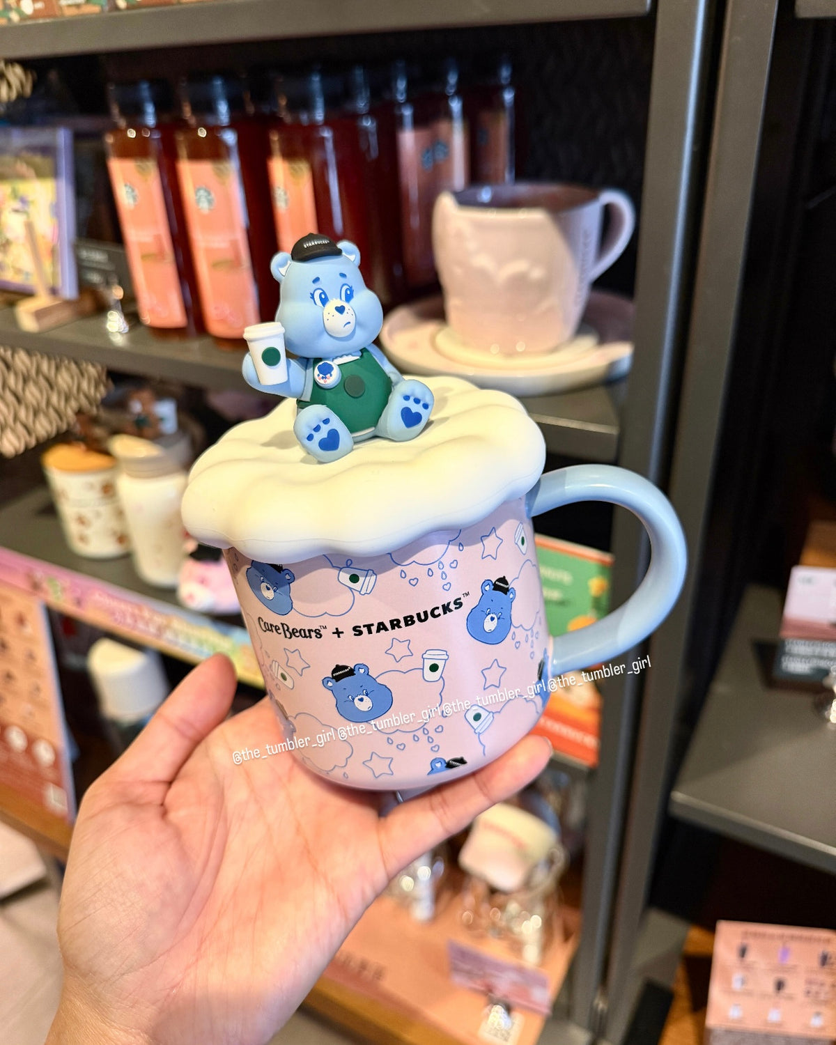 2026 Taiwan Exclusive Care Bears Collection 12oz Ceramic Mug With Lid (Ships Early November)