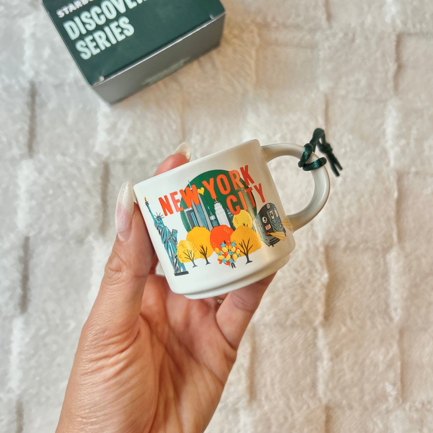 Starbucks New York City Mini Ornament Mug (READY TO SHIP)