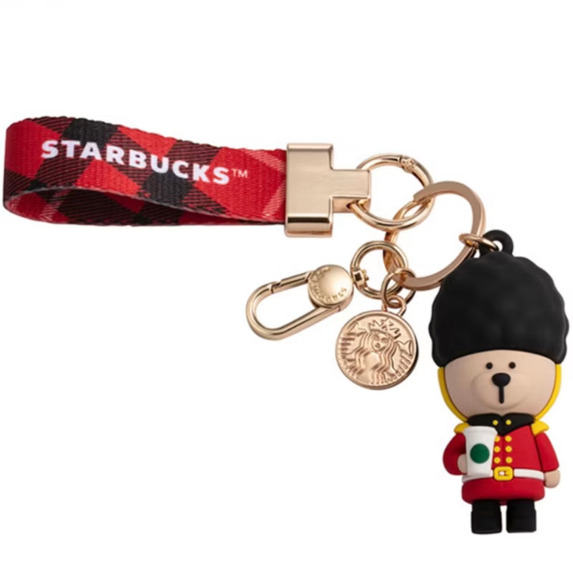 *LIMITED* Starbucks Taiwan 2024 Christmas Series British Soldier KeyChain