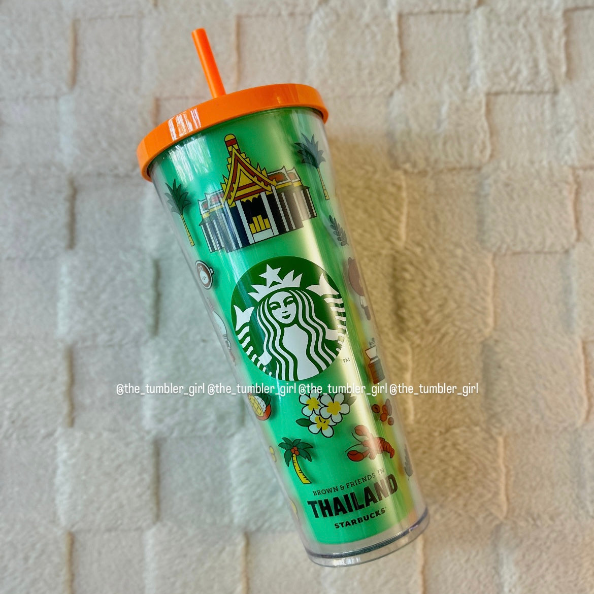 Starbucks Thailand x LINE Friends 24oz Cold Cup Tumbler