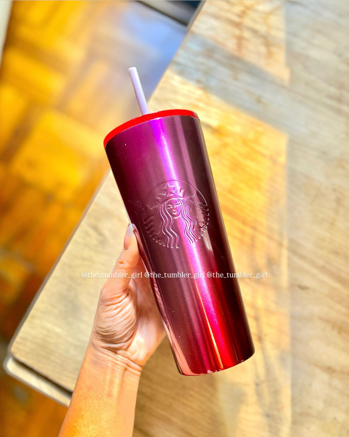 Starbucks Red Stainless Steel Cold Cup 24oz  (READY TO SHIP)