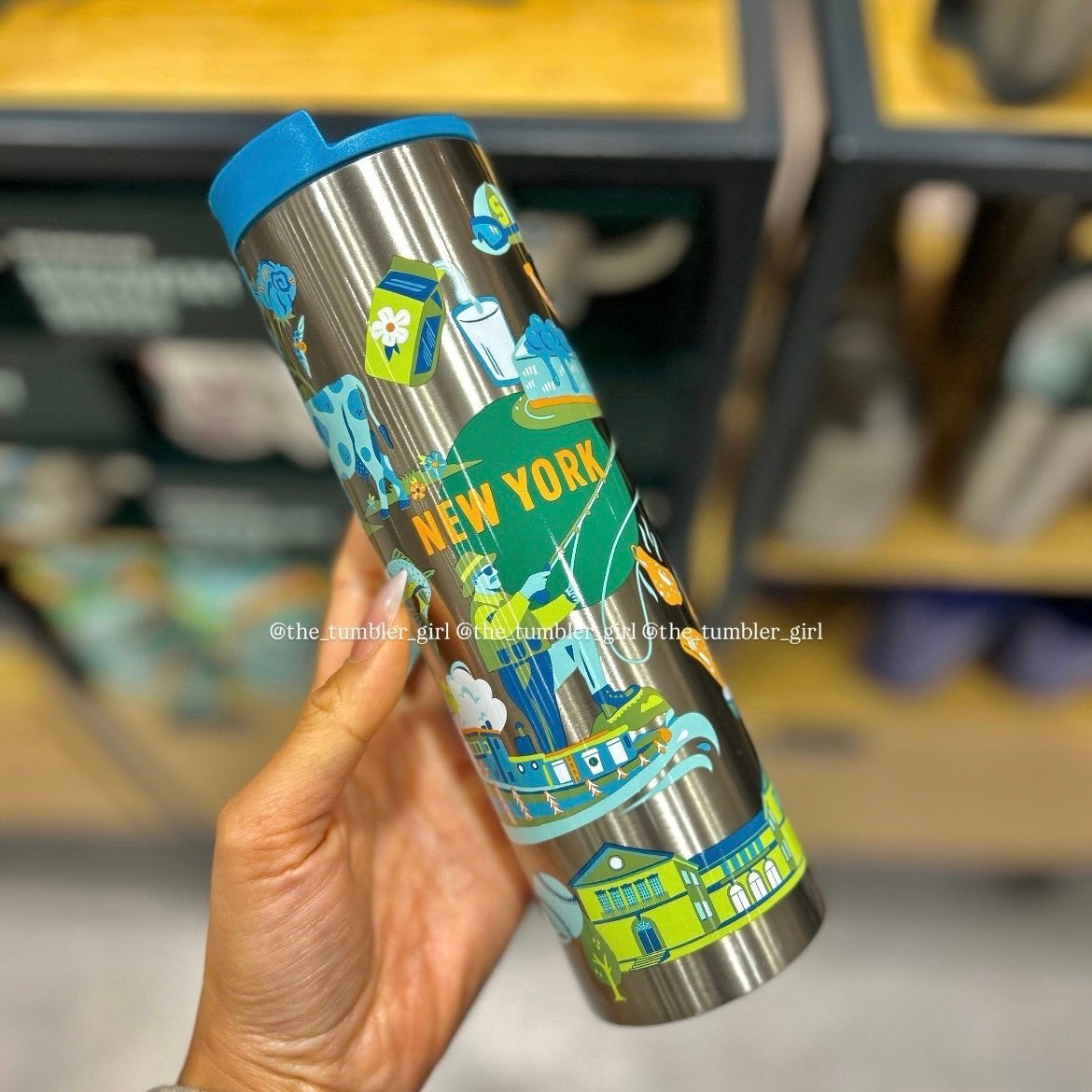 Starbucks New York Discovery Series 16oz Stainless Steel Tumbler (READY TO SHIP)