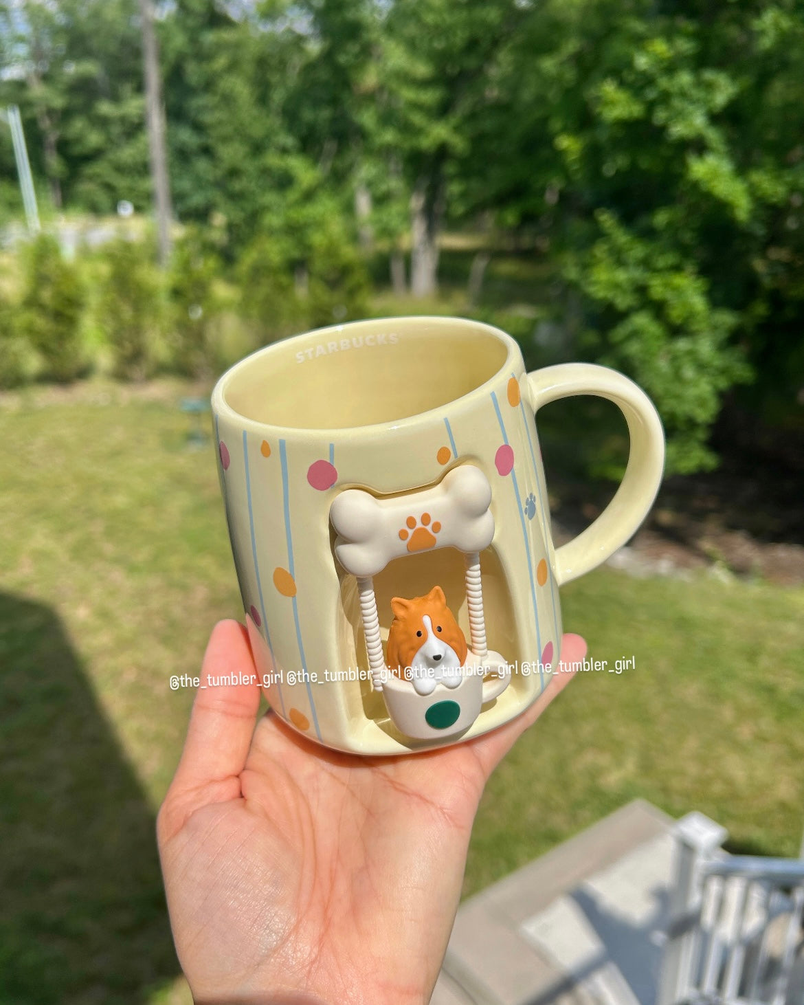2026 China Exclusive Paw Series 12oz Ceramic Mug (READY TO SHIP)