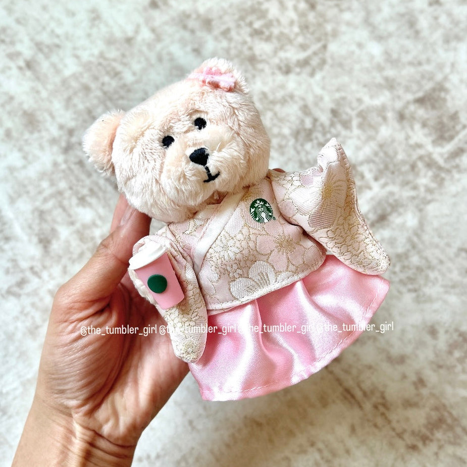 2026 China Exclusive Sakura Bearista Plushie Keychain (READY TO SHIP)