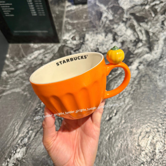 2026 Europe Exclusive Halloween Pumpkin Ceramic Mug (Ships Early November)