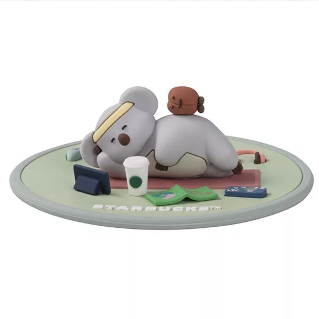 Starbucks Taiwan Koala Skipped The Gym Silicone Lid