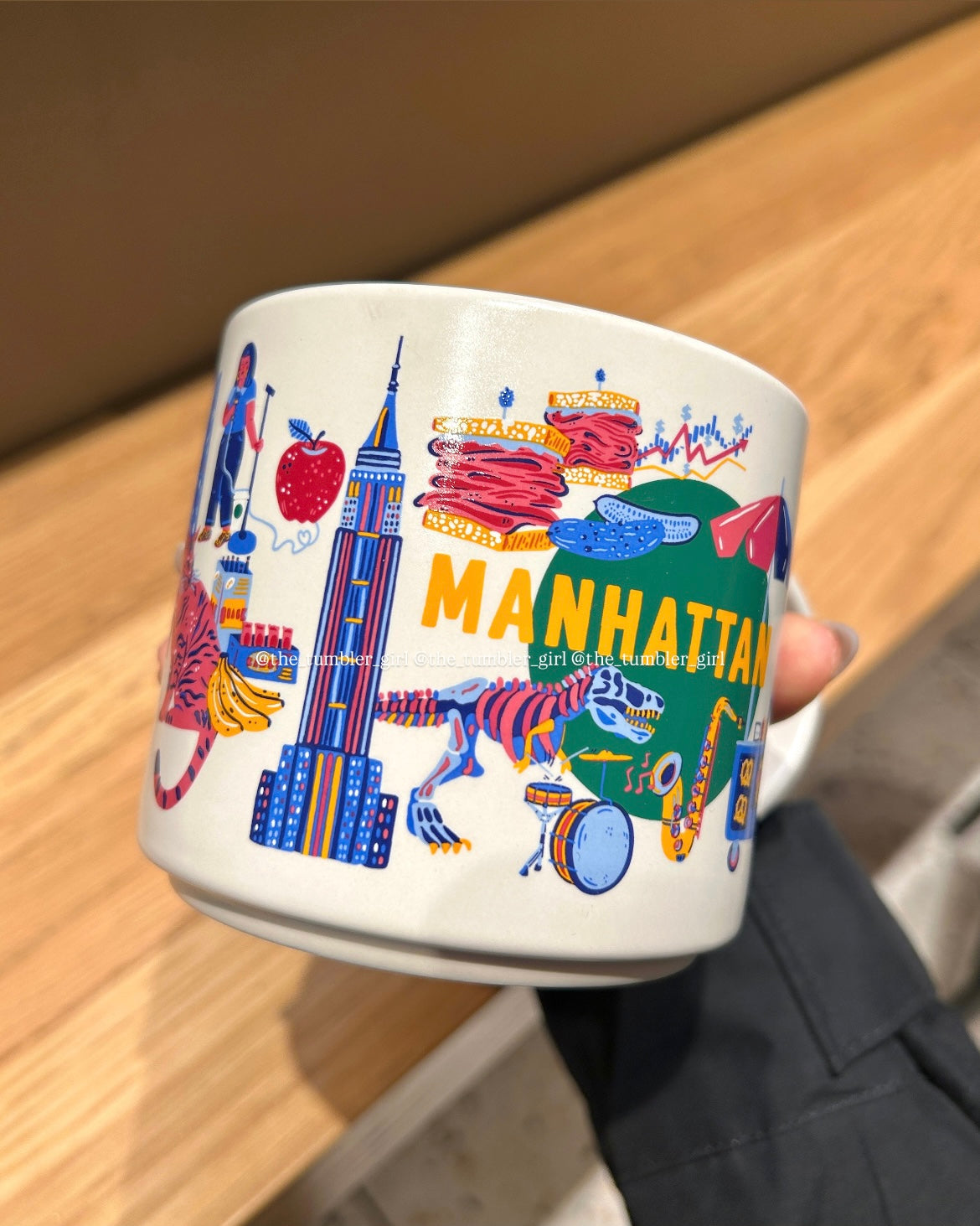 Starbucks New York City Manhattan “Been There Series” Collection Ceramic Mug 14oz (READY TO SHIP)