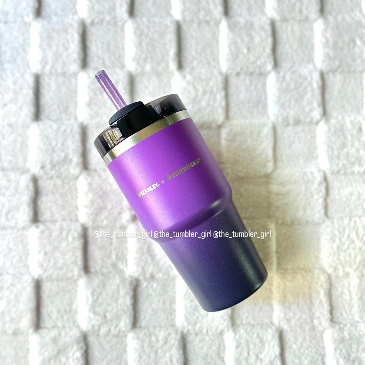 *LIMITED* Stanley x Starbucks Taiwan Purple Gradient 20oz Stainless Steel Tumbler