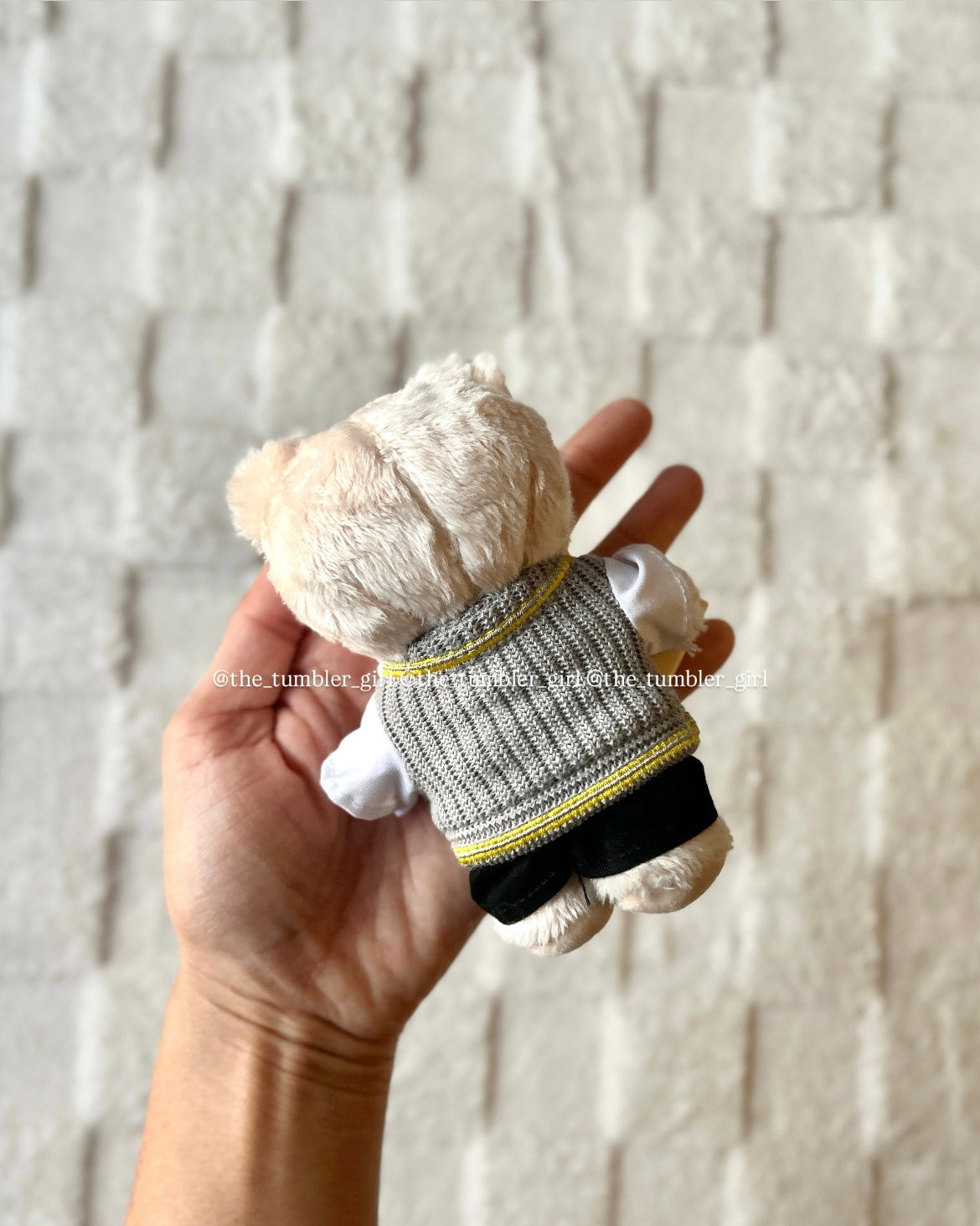 Starbucks China × Harry Potter Hufflepuff Bearista Keychain (READY TO SHIP)