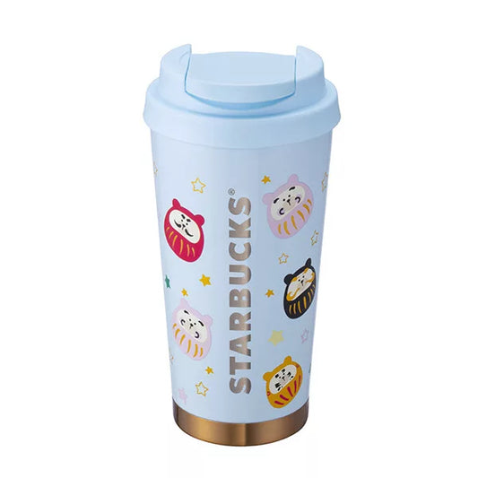 Starbucks Taiwan Daruma Stainless Steel Tumbler 16oz  (ships late March)