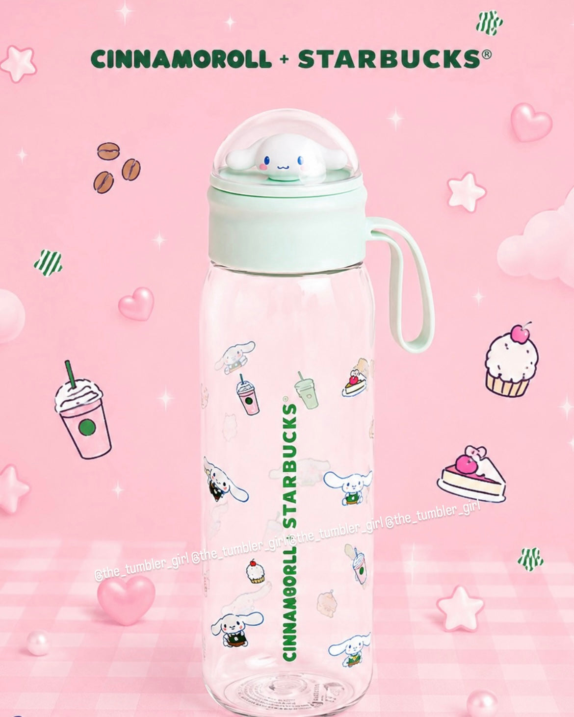 Starbucks Phillippines x Cinnamoroll Limited Edition 24oz Water Bottle (Ships End of June)