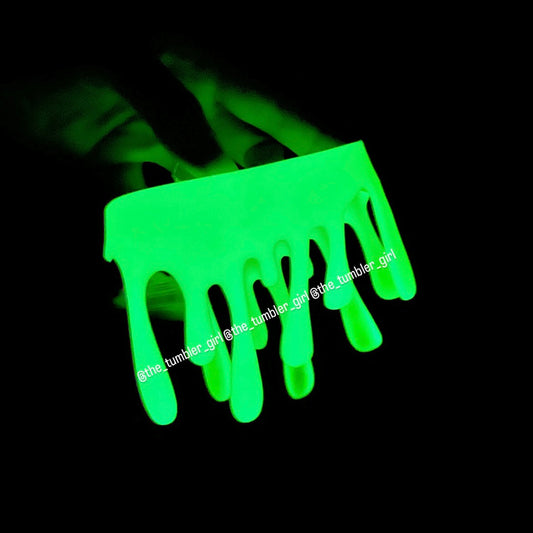 Target Bullseye Halloween Glow In The Dark Slime Cup Sleeve (READY TO SHIP)