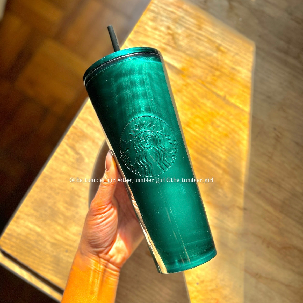 Starbucks Pearlized Tortoise Cold Cup Tumbler 24oz (READY TO SHIP)