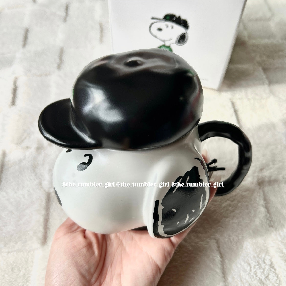 Starbucks Taiwan x PEANUTS Joe Kind Snoopy 12oz Ceramic Mug (READY TO SHIP)