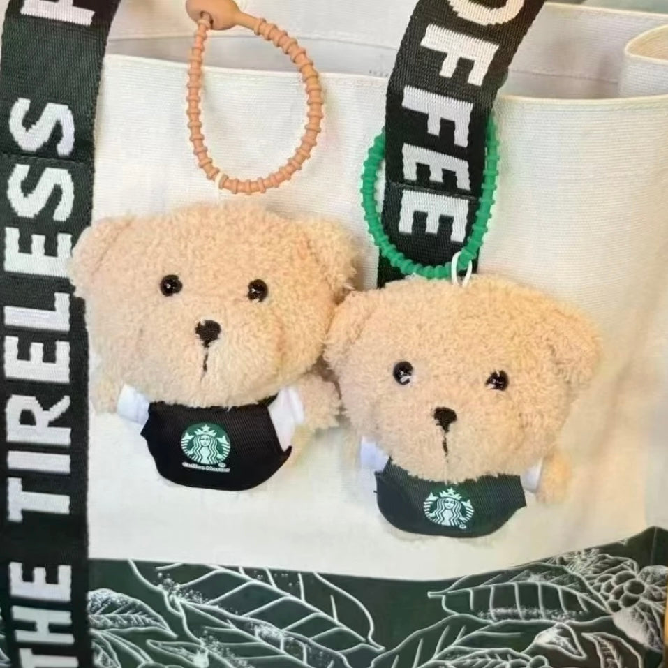 Starbucks China Exclusive Bearista Plush – Keychain / Bag Charm (Green Apron or Black Apron)