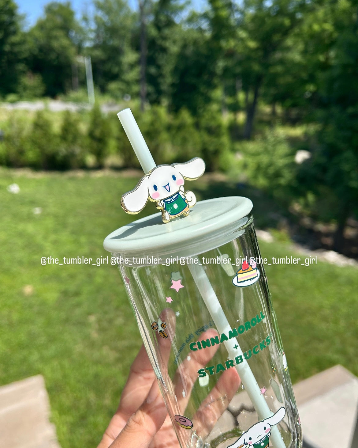 2026 Philippines Exclusive Cinnamoroll 16oz Glass Cup (READY TO SHIP)