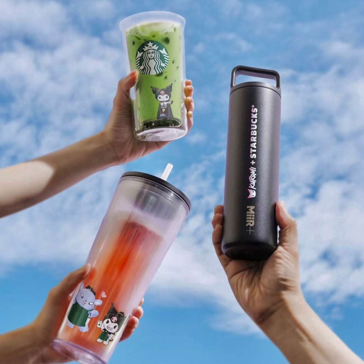 Starbucks Hong Kong x Kuromi 12oz Double-Wall Glass Cup (PRE-ORDER)