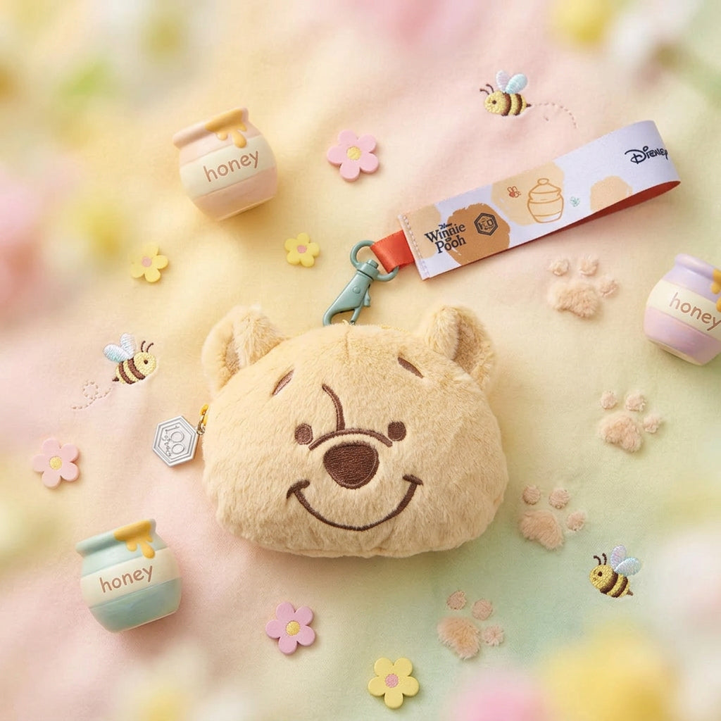 2026 Taiwan Release Winnie The Pooh Series Pouch With Reusable Bag (Ships Early November)
