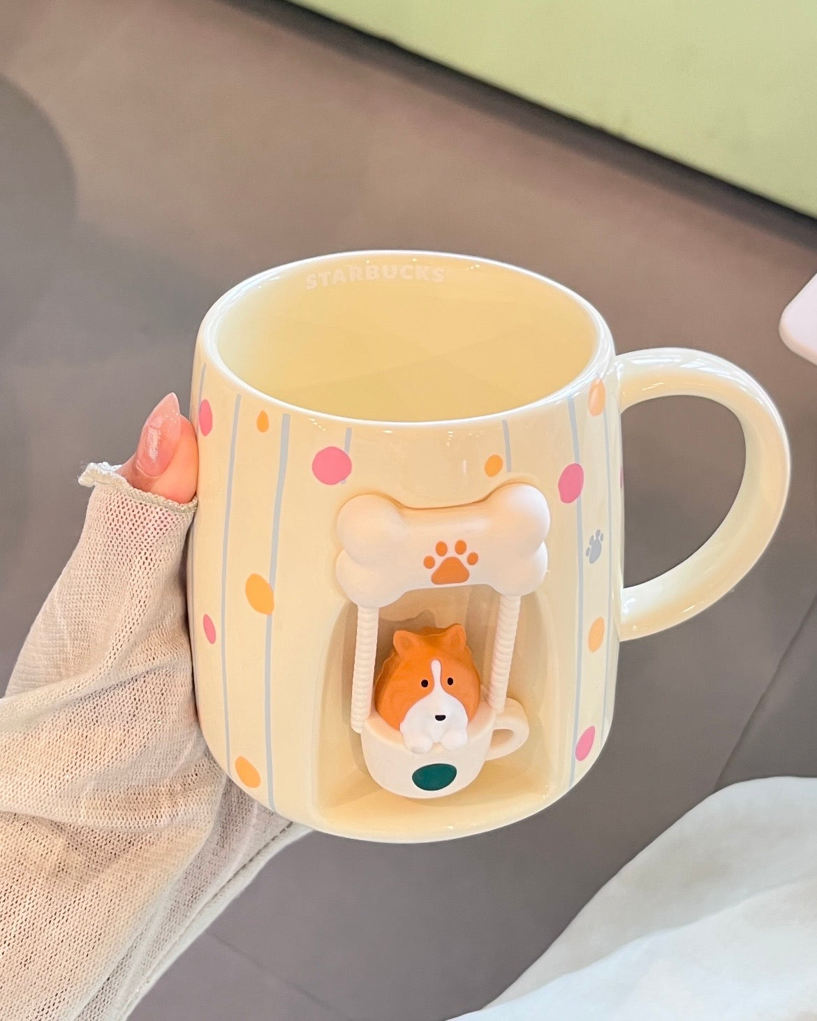 Starbucks China 2026 Paws Series 14oz Ceramic Mug
