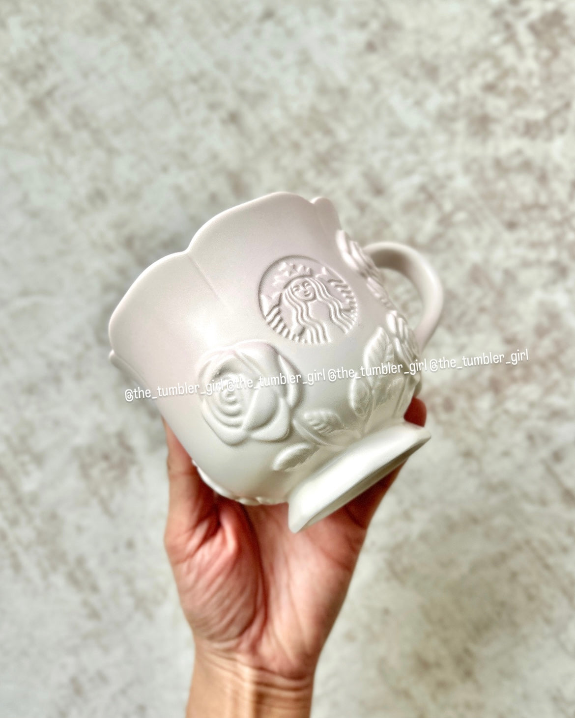 2026 China Exclusive Rose Garden Series 10oz Ceramic Mug With Stirrer (READY TO SHIP)