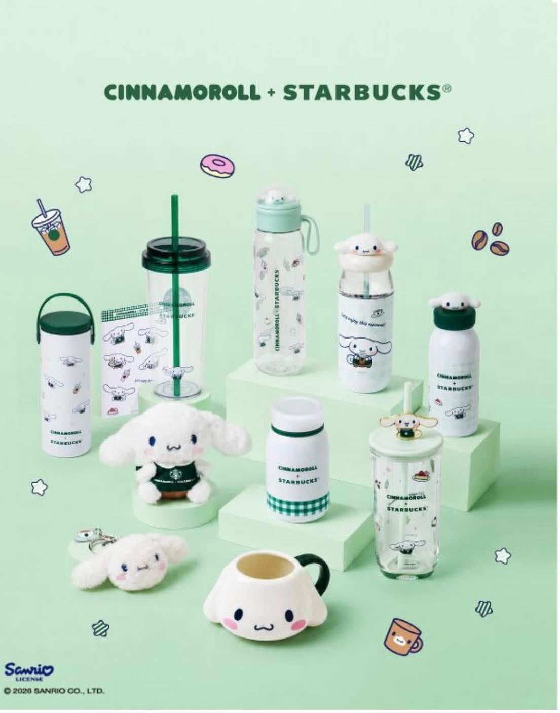 Starbucks Phillippines x Cinnamoroll Limited Edition 12oz Ceramic Mug (Ships End of June)